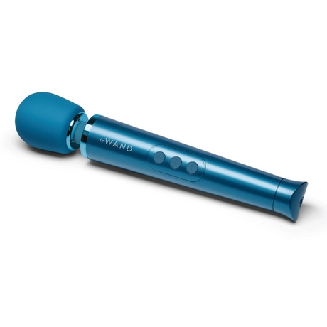 LE Wand Petite Rechargeable Wand Vibrator — Blue - LW2072
