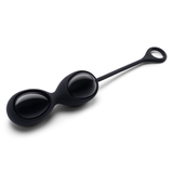 LE Wand Crystal Yoni Egg — Black Obsidian, 45×30 mm - LW2476