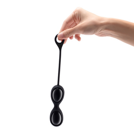 LE Wand Crystal Yoni Egg — Black Obsidian, 45×30 mm - LW2476