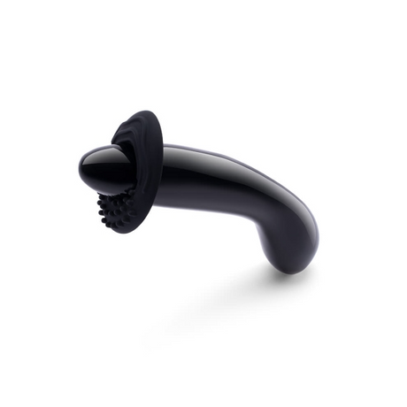 LE Wand Crystal G-Spot Wand — Black Obsidian - LW2490