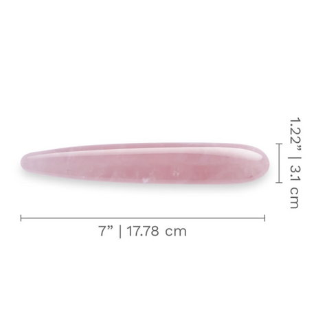 LE Wand Crystal Slim Wand — Rose Quartz - LW2506