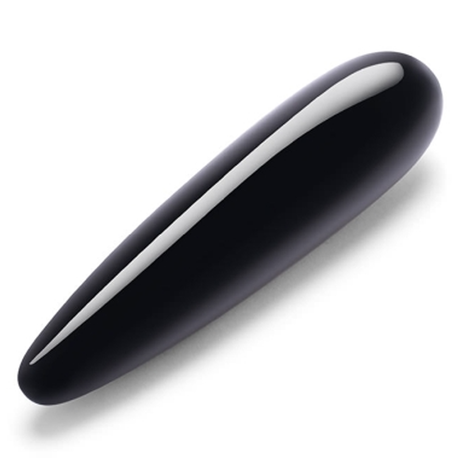 LE Wand Crystal Wand — Black Obsidian Crystal Vibrator, 177.8 mm - LW2537