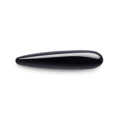 LE Wand Crystal Wand — Black Obsidian Crystal Vibrator, 177.8 mm - LW2537