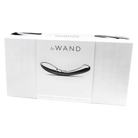 LE Wand Arch Stainless Steel Double-Ended G-Spot Wand, 7.9 in - LW4075