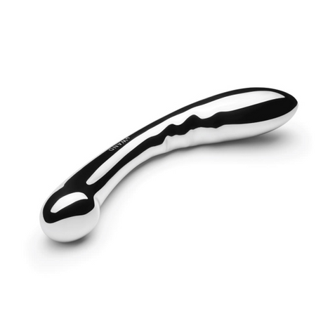 LE Wand Arch Stainless Steel Double-Ended G-Spot Wand, 7.9 in - LW4075
