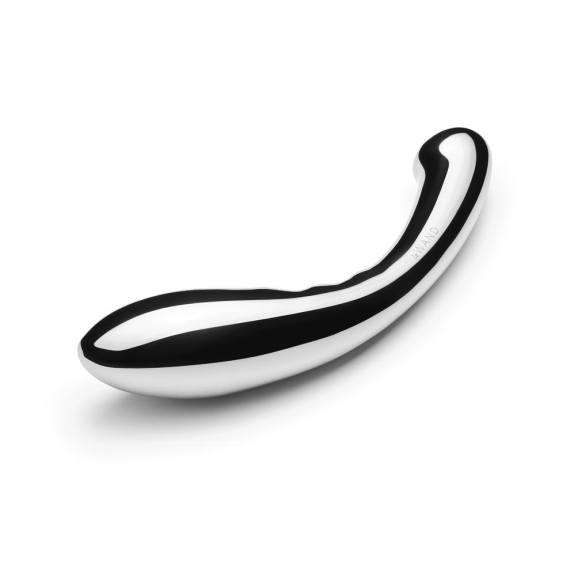 LE Wand Arch Stainless Steel Double-Ended G-Spot Wand, 7.9 in - LW4075