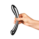 LE Wand Arch Stainless Steel Double-Ended G-Spot Wand, 7.9 in - LW4075