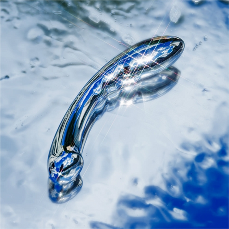 LE Wand Arch Stainless Steel Double-Ended G-Spot Wand, 7.9 in - LW4075