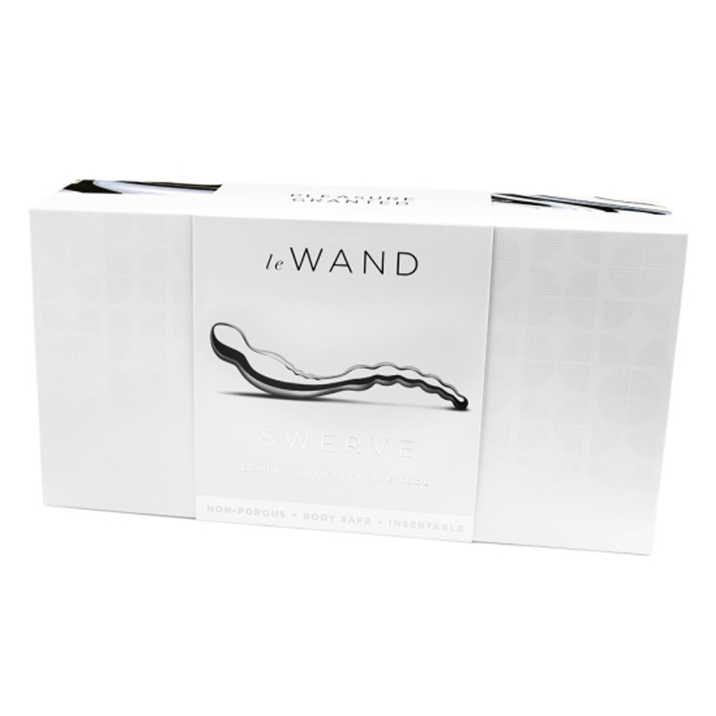 LE Wand Swerve Stainless Steel Dual-Ended Anal Toy, 21.5 cm - LW4082