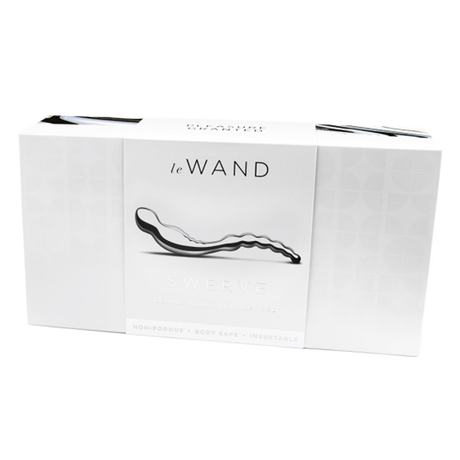 LE Wand Swerve Stainless Steel Dual-Ended Anal Toy, 21.5 cm - LW4082