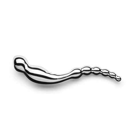 LE Wand Swerve Stainless Steel Dual-Ended Anal Toy, 21.5 cm - LW4082
