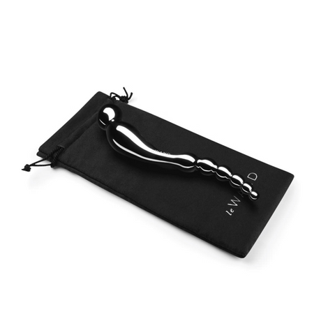 LE Wand Swerve Stainless Steel Dual-Ended Anal Toy, 21.5 cm - LW4082