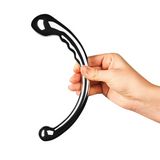 Le Wand Hoop Stainless Steel Dual-Ended Anal Wand, 10.3 in - LW4099