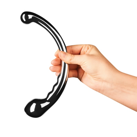 Le Wand Hoop Stainless Steel Dual-Ended Anal Wand, 10.3 in - LW4099