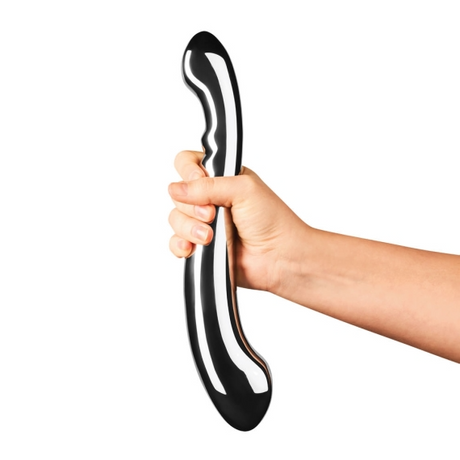 LE Wand Contour Stainless Steel Anal Wand, 27.8 cm - LW4105