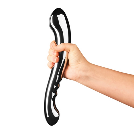LE Wand Contour Stainless Steel Anal Wand, 27.8 cm - LW4105