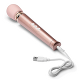 LE Wand Petite Rechargeable Wand Massager, Rose Gold - LW9752