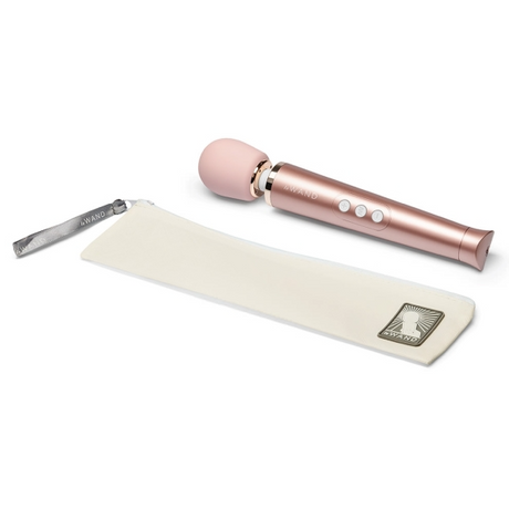LE Wand Petite Rechargeable Wand Massager, Rose Gold - LW9752