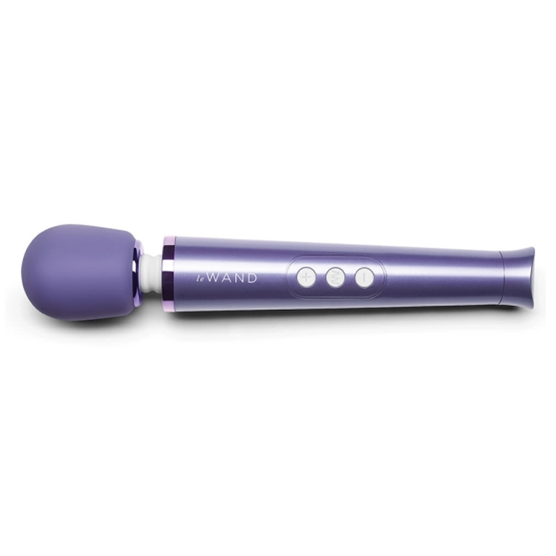 Le Wand Petite Rechargeable Wand Vibrator, Violet - LW9769