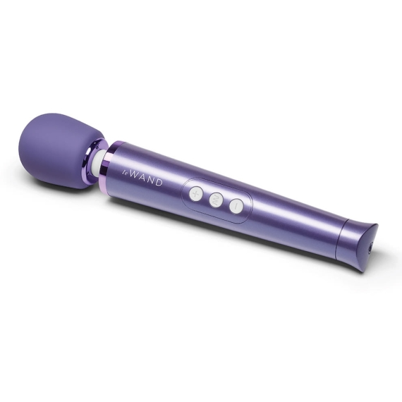 Le Wand Petite Rechargeable Wand Vibrator, Violet - LW9769