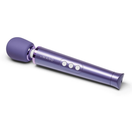 Le Wand Petite Rechargeable Wand Vibrator, Violet - LW9769