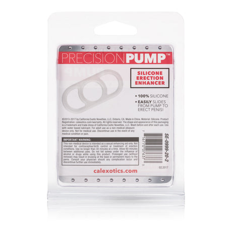 CalExotics Precision Pump Silicone Erection Enhancer, Clear - SE0999202