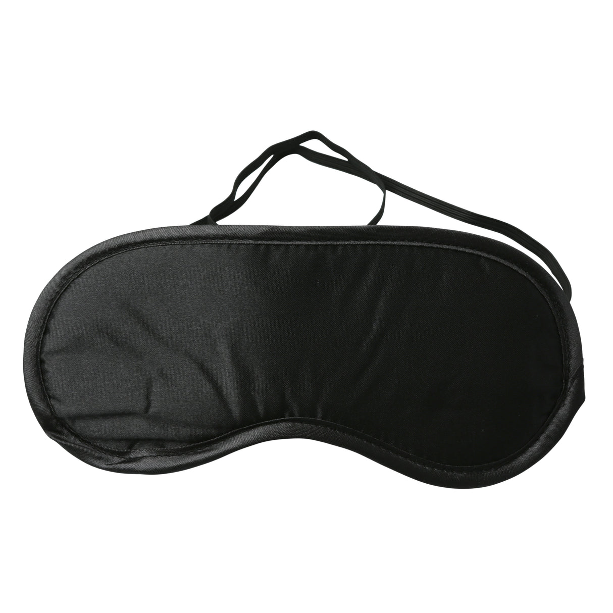 Sportsheets Double-Layered Satin Blindfold — Black - SS100-01