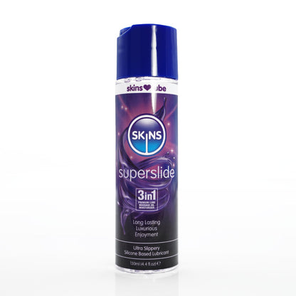 "Skins Super Slide Silicone Based Lubricant 4.4oz CC-SKLUBSS4"