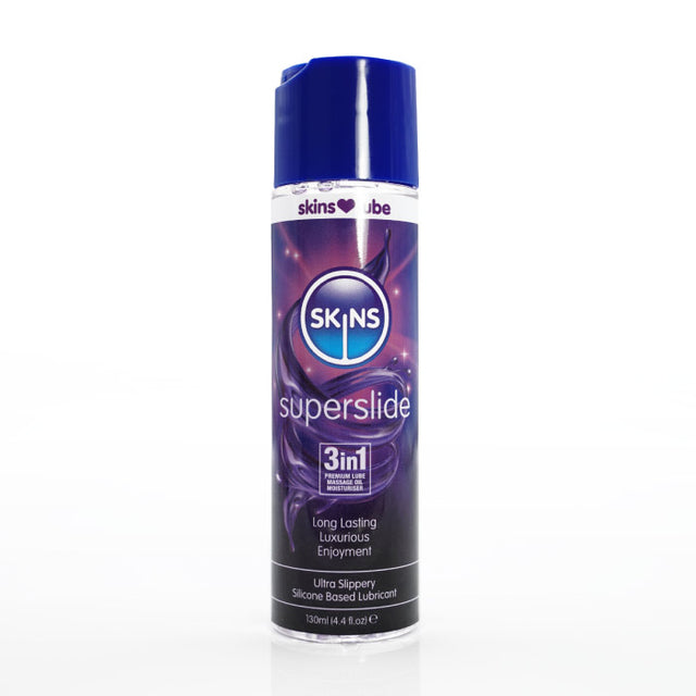 Creative Conceptions Skins Super Slide Silicone Lubricant 4.4 oz - CC-SKLUBSS4