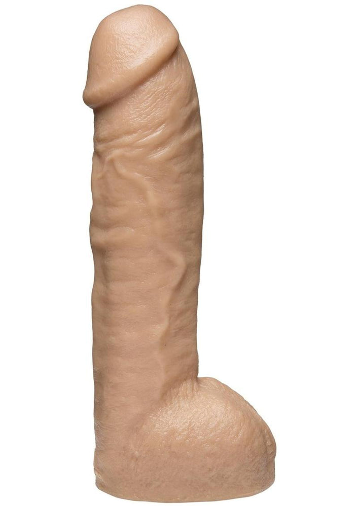 Vac-U-Lock Realistic Hung - White by Doc Johnson