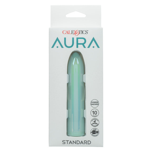 CalExotics Aura Standard Vibrator — Teal - SE0648103