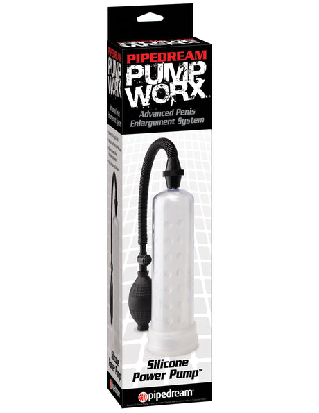 Pipedream Silicone Power Pump — Clear Penis Pump - PD3255-20