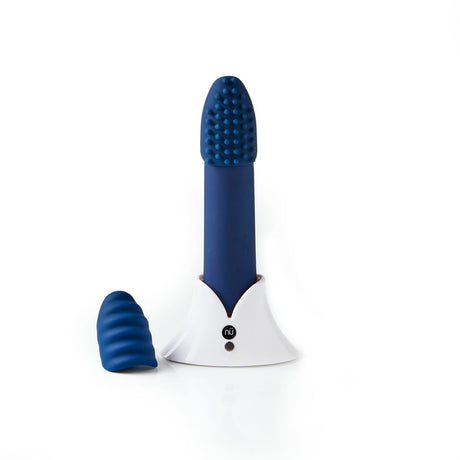 Nu Sensuelle Point Plus Vibrator — Navy Blue - BT-W61NBL