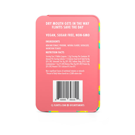 Flintts Mouth Watering Mints Lemon - F-Strength 250