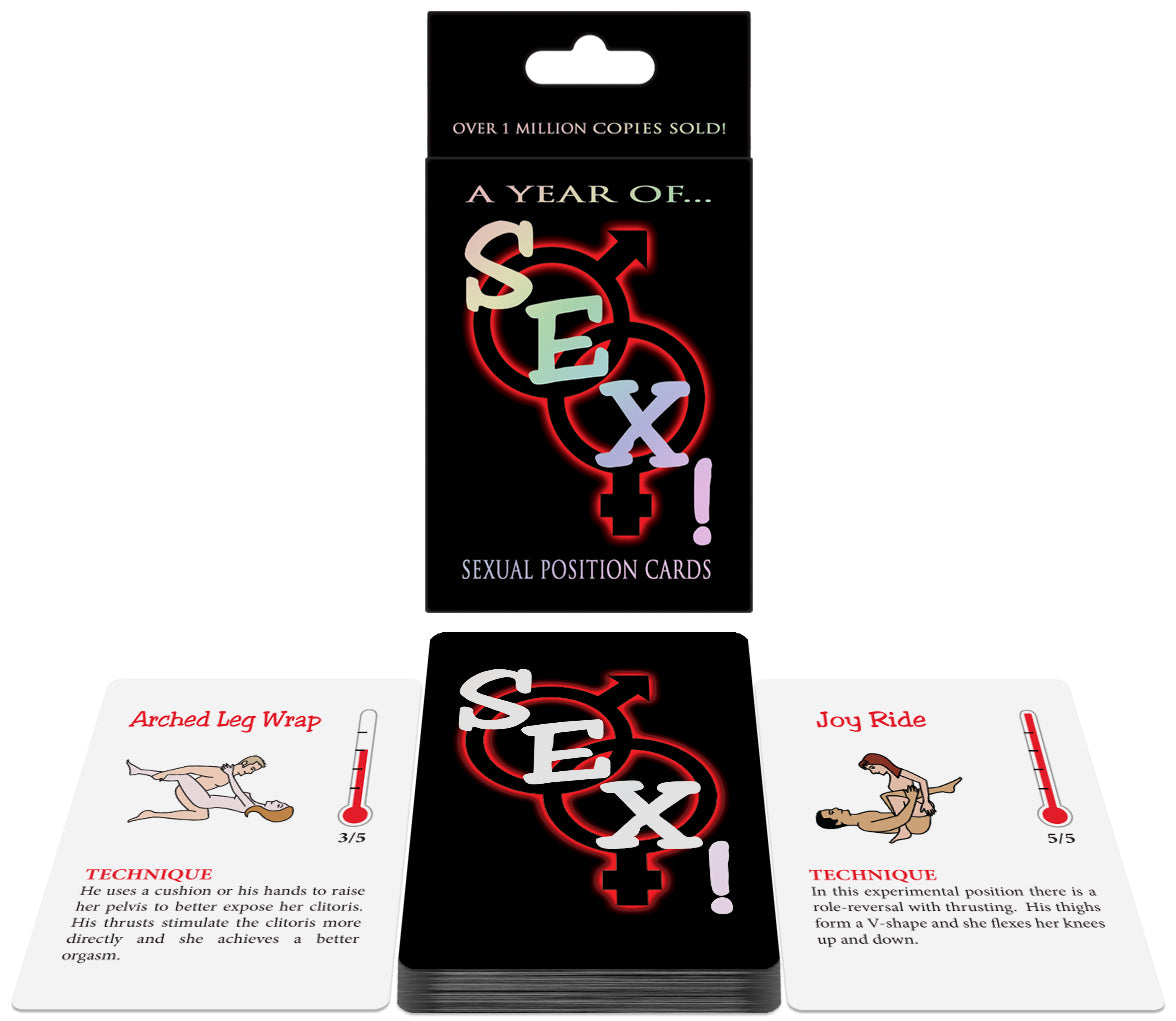 Kheper Games Sex! Card Game — 54 Cards, Couples Bedroom Game - KG-BGC41