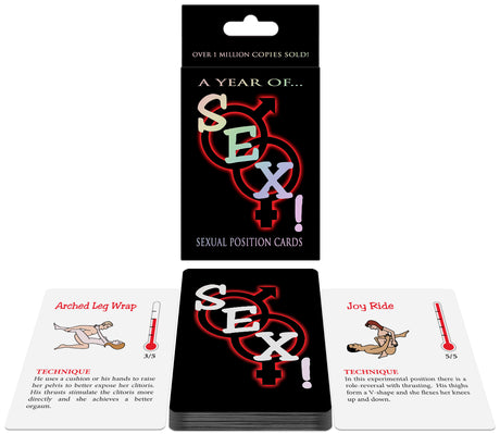 Kheper Games Sex! Card Game — 54 Cards, Couples Bedroom Game - KG-BGC41