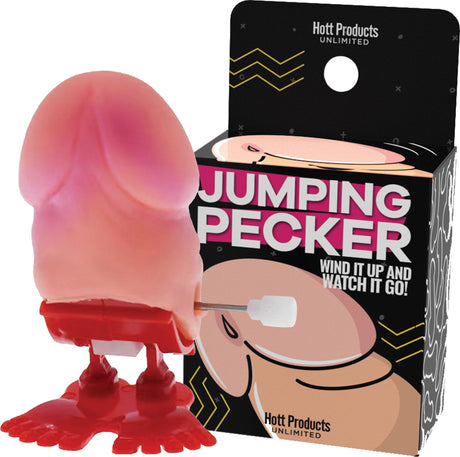 Hott Products Jumping Pecker Wind-Up Party Toy, 2 in - HTP3452