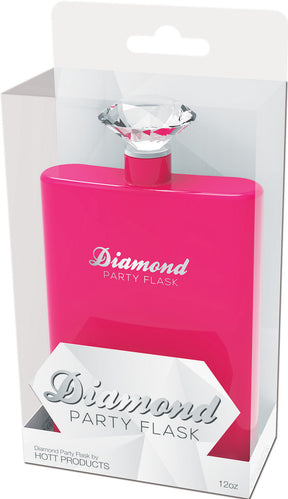 Hott Products Diamond Party Flask — 12 oz Concealable Flask - HTP3046