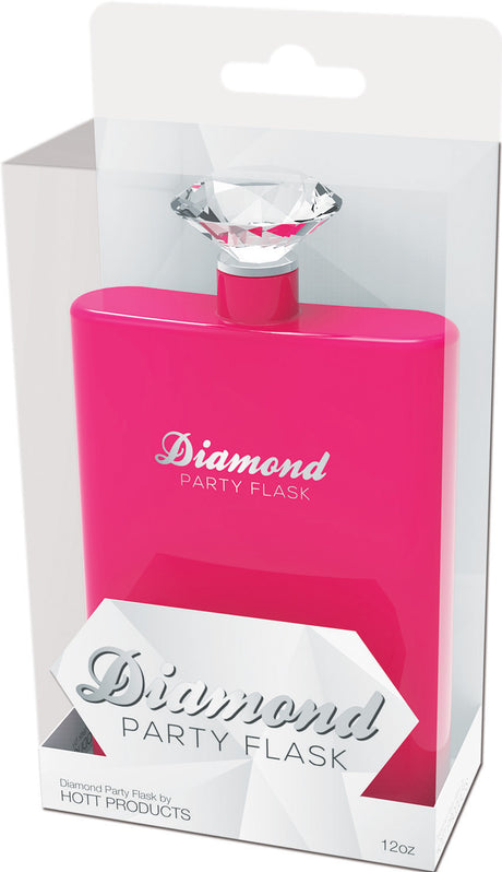 Hott Products Diamond Party Flask — 12 oz Concealable Flask - HTP3046