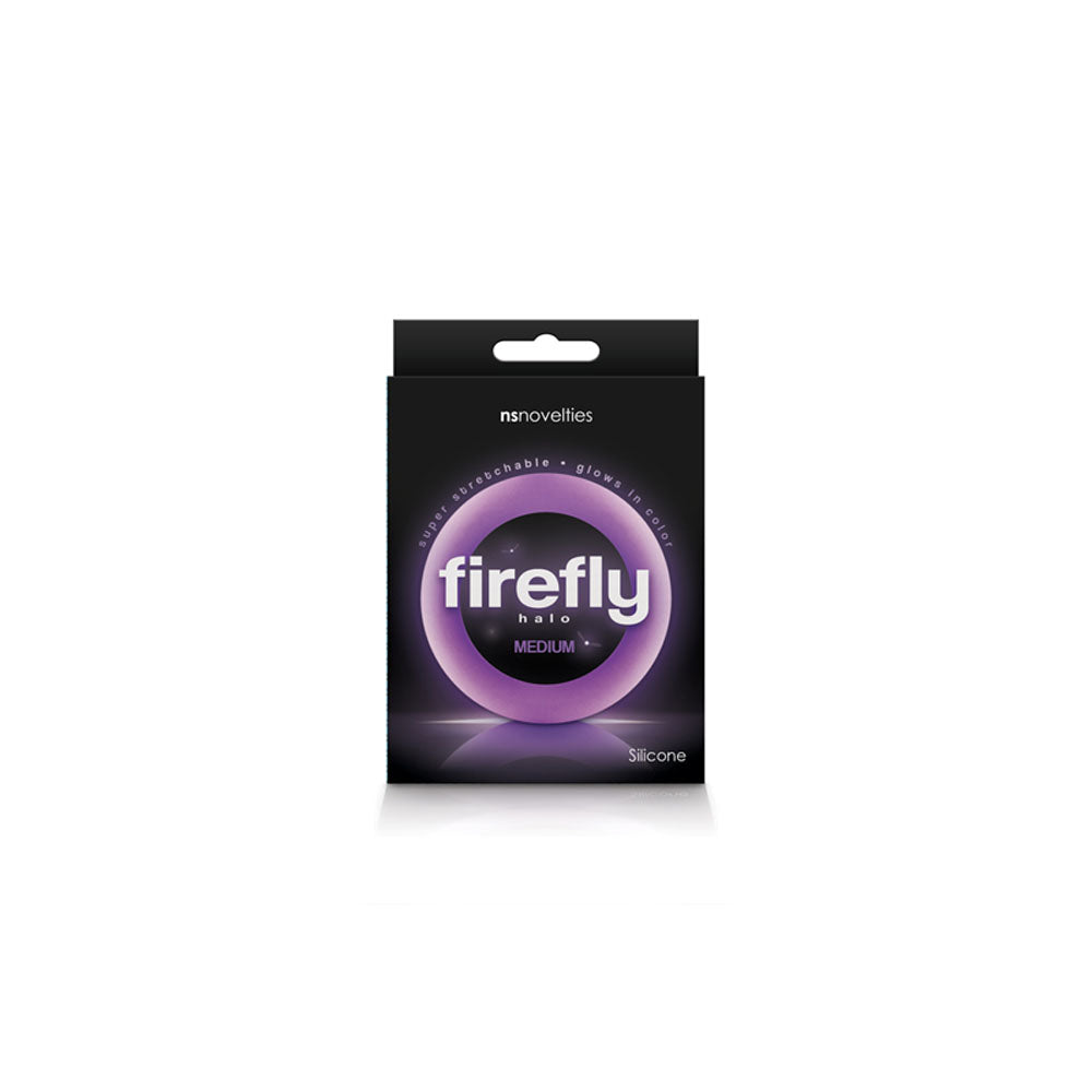 nsnovelties Firefly Halo Cockring - Medium, Purple - NSN0473-35