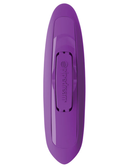 Threesome Rock n' Ride Silicone Vibrator - Purple by Pipedream