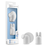 Blush Noje Pleasure Wand Heads — Platinum-Cured Silicone Attachments - BL-72414
