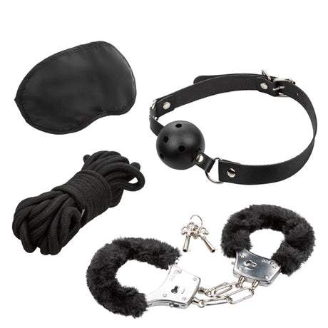 CalExotics Pleasure Kits Explorer Collection Bondage Kit — Black - SE1986973