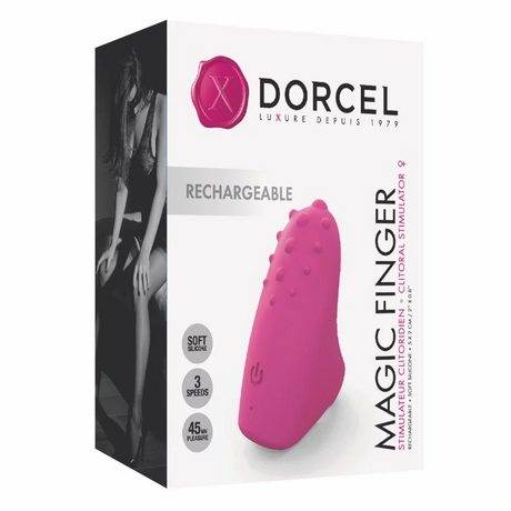 Dorcel Magic Finger Rechargeable Clitoral Vibrator — Pink - DL2417