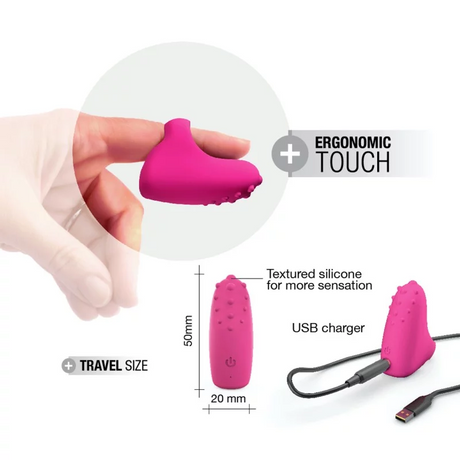 Dorcel Magic Finger Rechargeable Clitoral Vibrator — Pink - DL2417