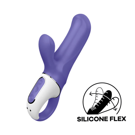 Satisfyer Magic Bunny Rechargeable Silicone Rabbit Vibrator - SAT-MAGICBNNY
