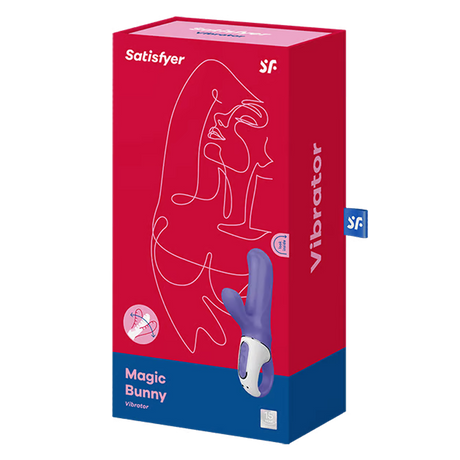 Satisfyer Magic Bunny Rechargeable Silicone Rabbit Vibrator - SAT-MAGICBNNY