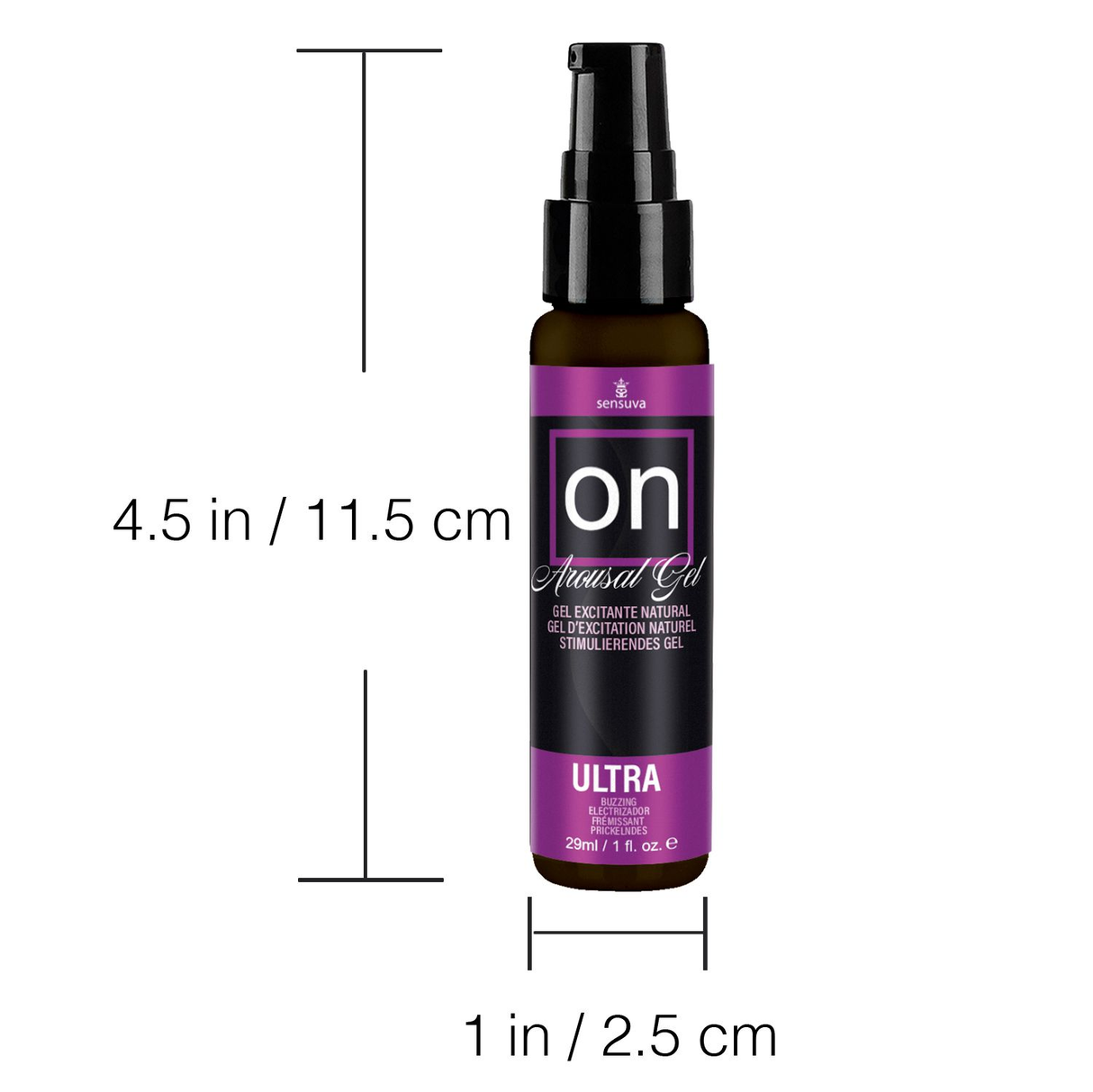 Sensuva On Ultra Arousal Gel — 1 fl oz (29 ml) - SEN-VL106-ML