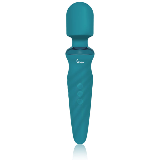 Viben Fierce Wand Massager — Ocean, Rechargeable - VB-75002