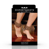 Sportsheets Signature Dawn Dream Ankle Cuffs — Brown - SS68106